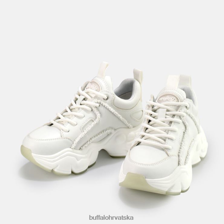 bijela Buffalo binary pearl sneaker vegan |tenisice TDD6T683